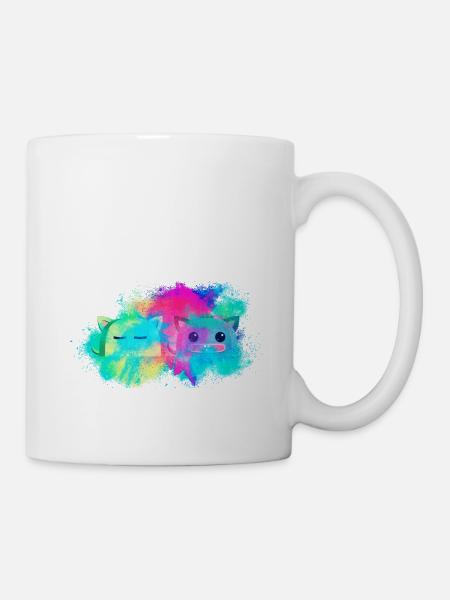 Bear Beast colorful - Mug - white
