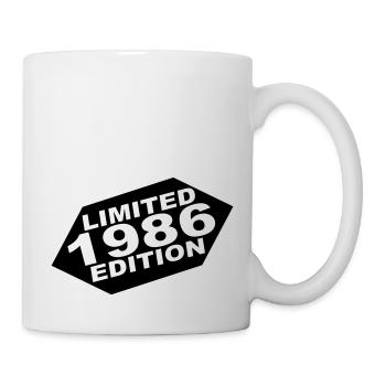 Jahr 1986 limited edition - Tasse - Weiß - Rechts