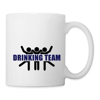 drinking_team__f2 - Mug blanc - blanc - Droite