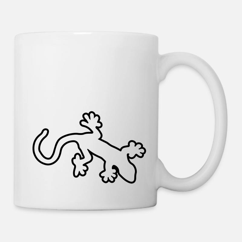 gekko3 - Mug blanc - blanc