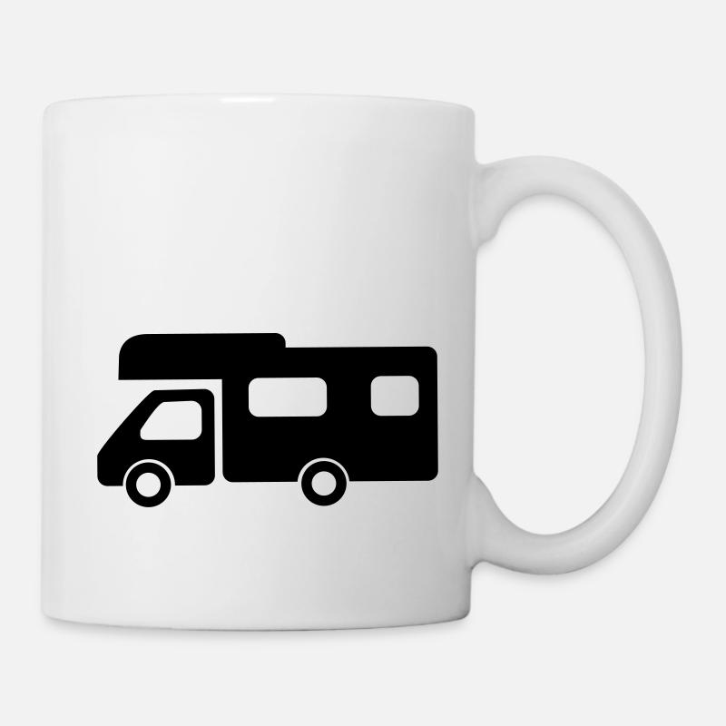 Wohnmobil - Tasse - Weiß