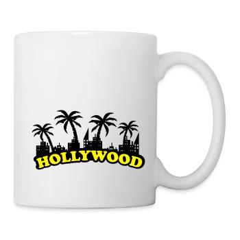 hollywood - Tasse - Weiß - Rechts
