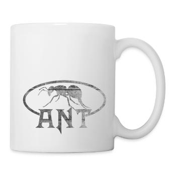 Ant Ameise Schriftzug Tier - Tasse - Weiß - Rechts
