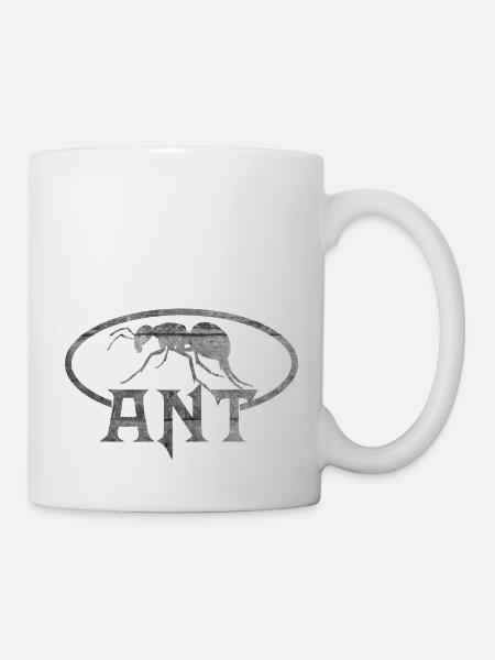 Ant ant lettering animal - Mug - white