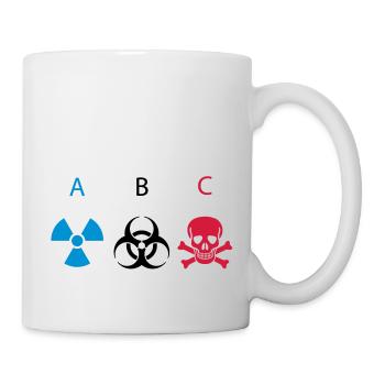 ABC - Atomic Biological Chemical - Tasse - Weiß - Rechts