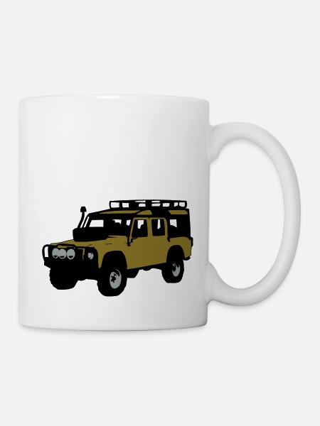 Offroader - Tasse - Weiß