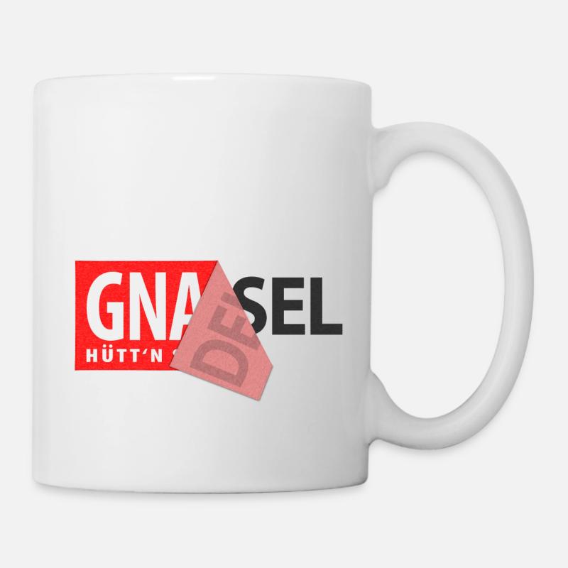 GNA Hütt'n - Tasse - Weiß