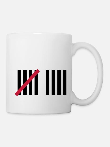 9 . Geburtstag - Tasse - Weiß