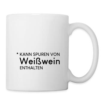 May contain traces of white wine - Mug - white - Right