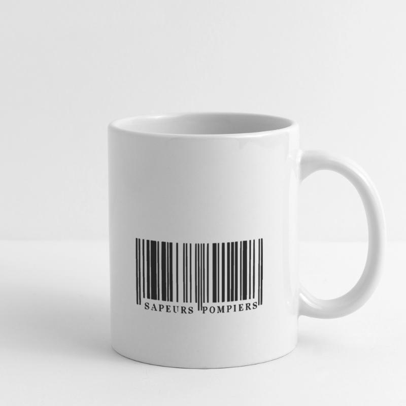 Code Barre SP1 Mug blanc
