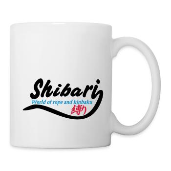 Shibari World 1 3 couleurs - Mug blanc - blanc - Droite