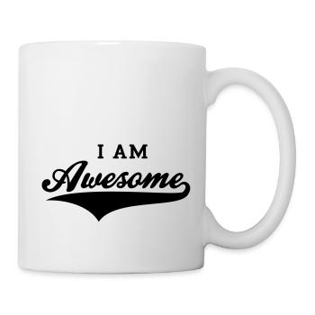 I AM Awesome - Mug - white - Right