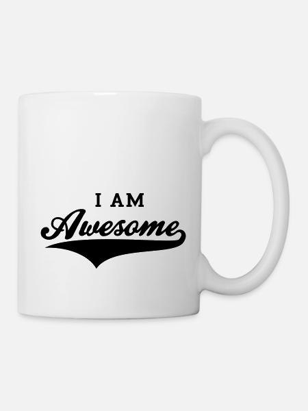 I AM Awesome - Mug - white