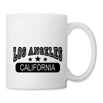 los angeles california - Tasse - Weiß - Rechts