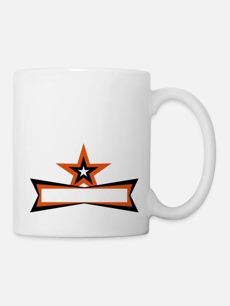 Star Frame - Tasse - Weiß