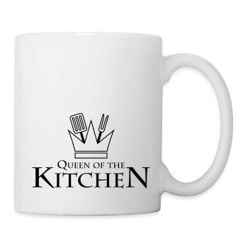Queen Of The Kitchen - Tasse - Weiß - Rechts
