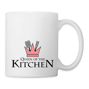 Queen Of The Kitchen - Tasse - Weiß - Rechts