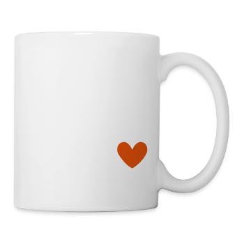 Schlager macht glücklich deutscher Schlager Spruch - Tasse - Weiß - Rechts