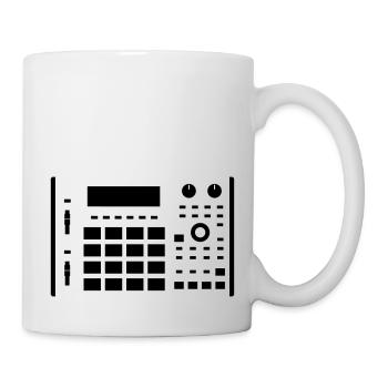 MPC 1000 white - Tasse - Weiß - Rechts