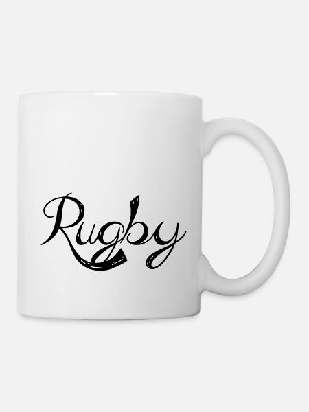 rugby 1 - Mug - white