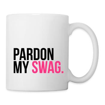 pardon my swag - Mug - white - Right