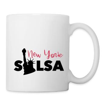 Salsa New York - Chemise Danse Salsa New York Style - Mug blanc - blanc - Droite