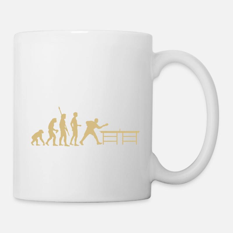 Tennis de table Evolution Gold - Mug blanc - blanc