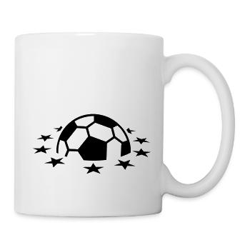 Planète Football / planète de football (1c) - Mug blanc - blanc - Droite