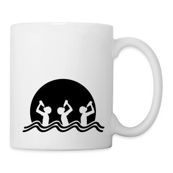Beach Drinking Team - Tasse - Weiß - Rechts
