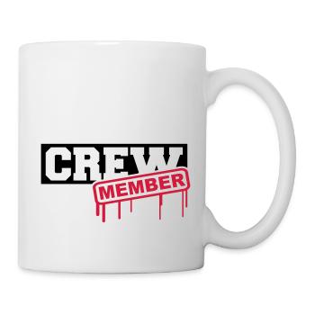 Crew Member - Mug blanc - blanc - Droite