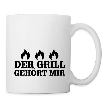 Grill Maître - Mug blanc - blanc - Droite