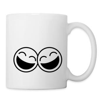 Laughing Smileys - Mug - white - Right