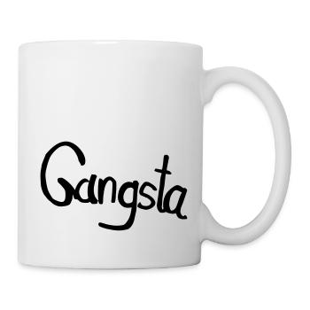 273 Gangsta - Mug blanc - blanc - Droite