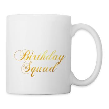 Birthday Squad - Mug - white - Right