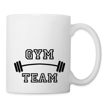 gym team - Mug - white - Right