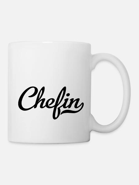 Chefin - Tasse - Weiß