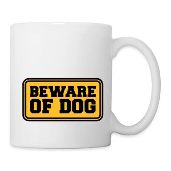 Beware Of Dog - Mug - white - Right