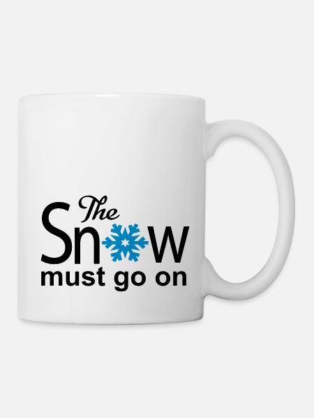 Ski - Tasse - Weiß