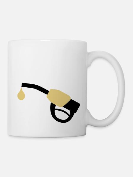 Zapfhahn - Tasse - Weiß