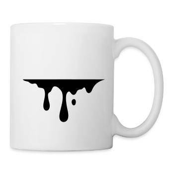 tropfen - Tasse - Weiß - Rechts
