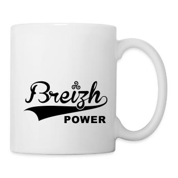 Breizh power v04 - Mug - white - Right