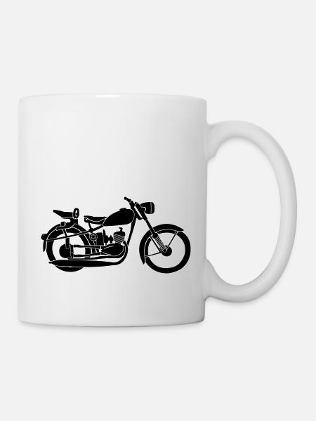 RT MZ Motorrad - Tasse - Weiß