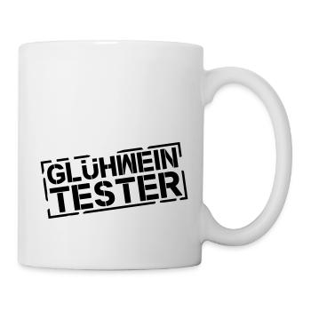 gluehwein_tester_di1 - Tasse - Weiß - Rechts