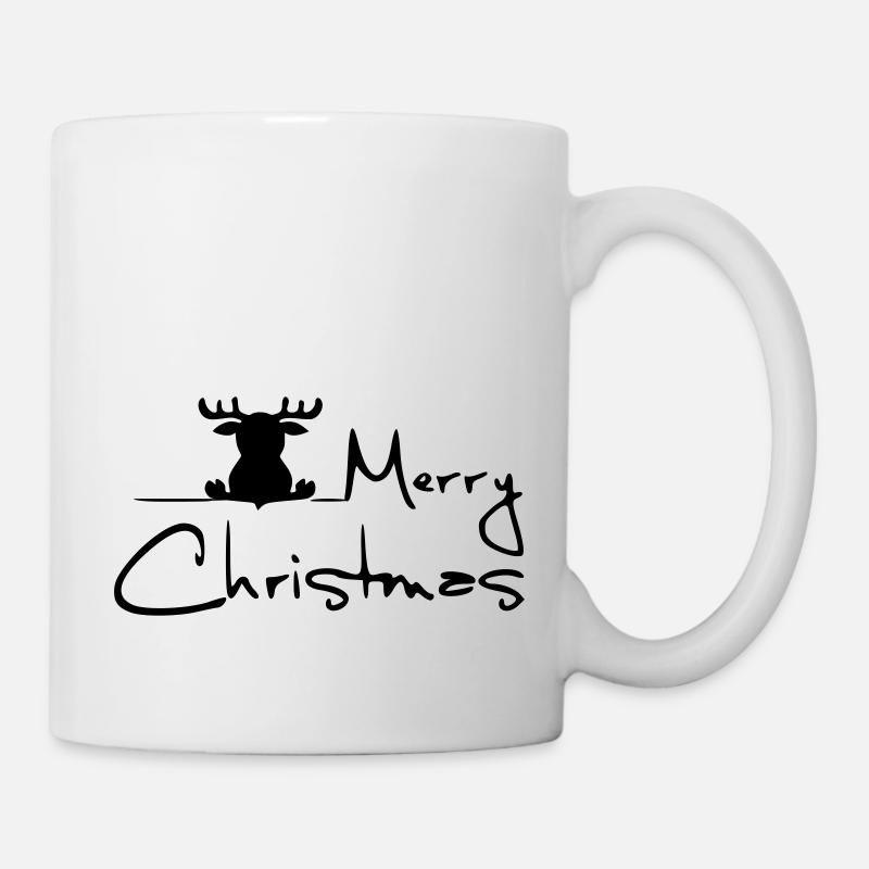 Weihnachten - Tasse - Weiß