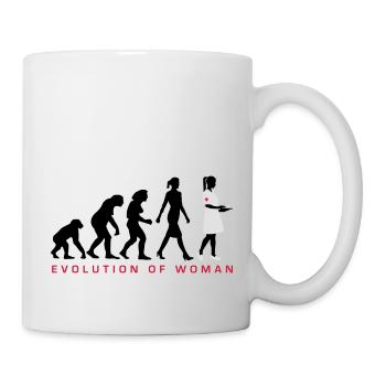 evolution_krankenschwester_122012_c_3c - Tasse - Weiß - Rechts