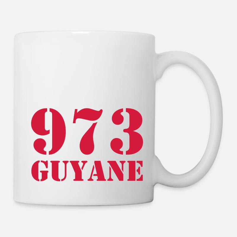 973 Guyane - Mug - white