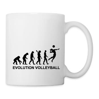 Evolution Volleyball - Mug - white - Right