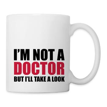 Doctor - Mug blanc - blanc - Droite