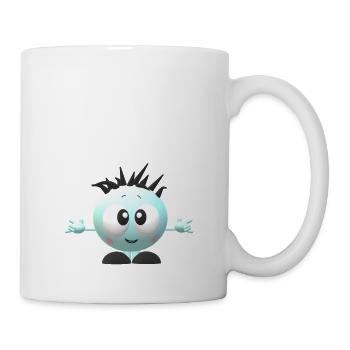 hab dich lieb mami - Tasse - Weiß - Rechts