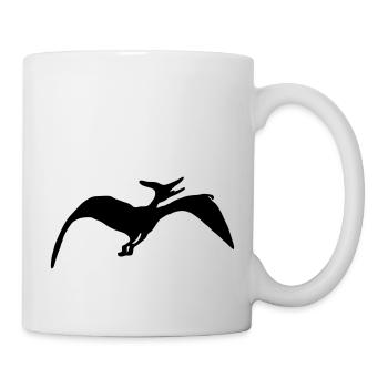 Dinosaurier primeval times Urzeit TRex T-Rex Earth - Mug - white - Right